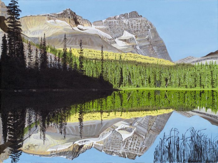Painting - Mary Lake at Mt Odaray