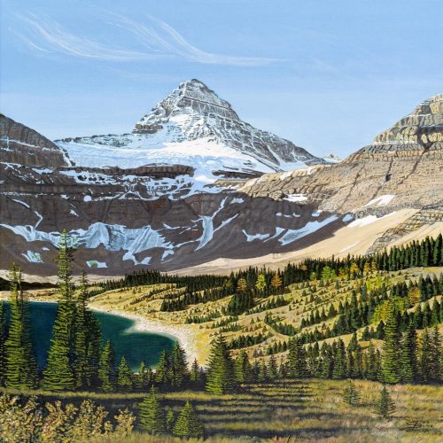 Painting - Mt Assiniboine 1