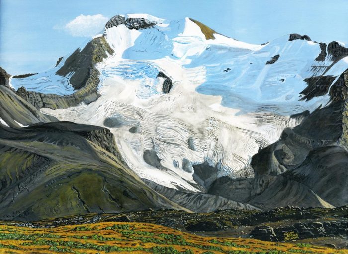 Painting - Mt Athabasca