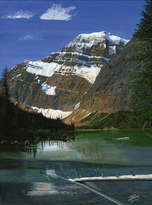 Painting - Mt Edith Cavell