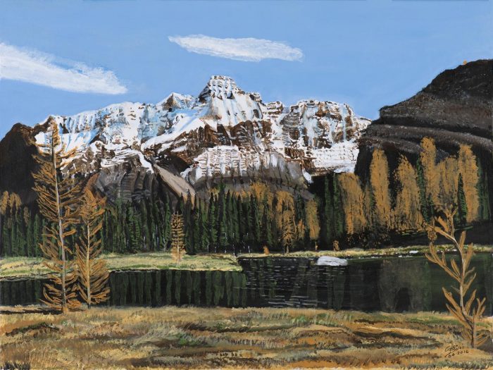 Painting - Mt Huber