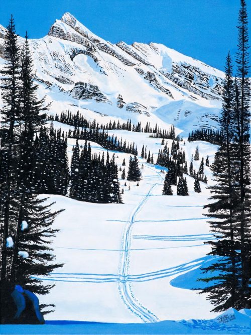 Painting - Ski Country